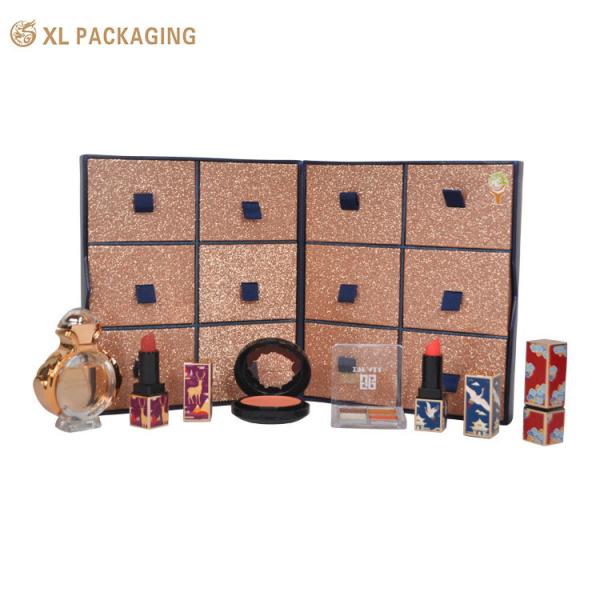 Customized Packaging Cupcake Box Luxury Christmas Advent Children Gift Box Cosmetic Chocolate Packaging