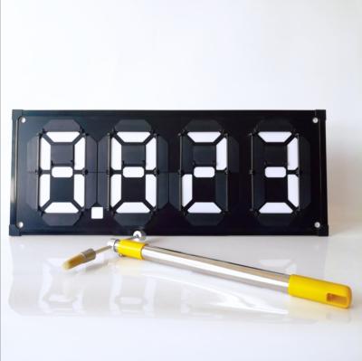 Translucent Type 88.88 Gas Station Digital Price Signs Magnetic Flip Petrol Price Board