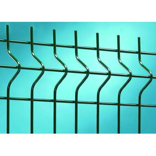 alambre galvanizado 3.5m m 3d Mesh Fence del agujero de 50*200m m