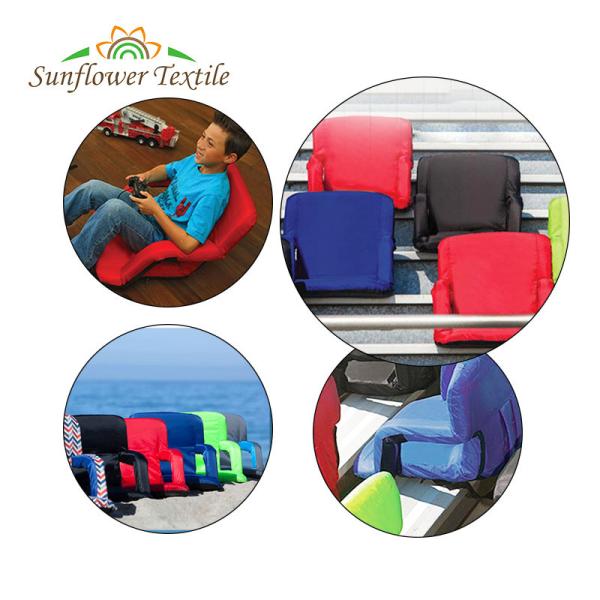 82x58x7cm 420D Polyester Custom Color Folding Portable Adjustable Outdoor Stadium Chair