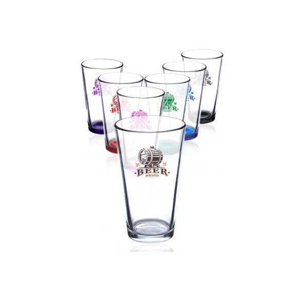 Party Plastic Beer Glasses Pilsner Mugs Biodegradable OEM ODM