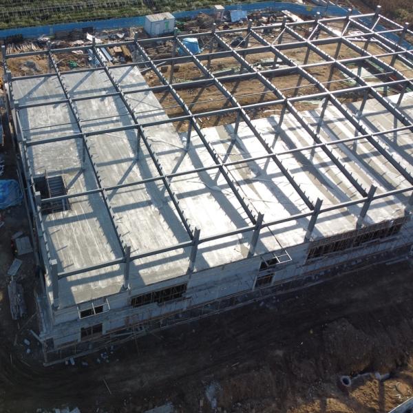 Strong Frame Structure Prefab Steel Structure Warehouse Single Or Multi Span