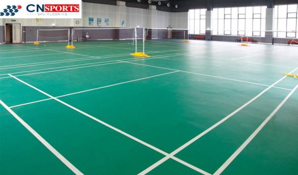 Antifouling Basketball Court Indoor UV Coating Anti Skid