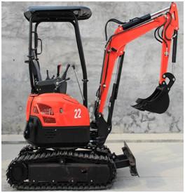 LG22EU 12KN Digging Force Mini Crawler Excavator , 2.02t Dirt Mover Machine