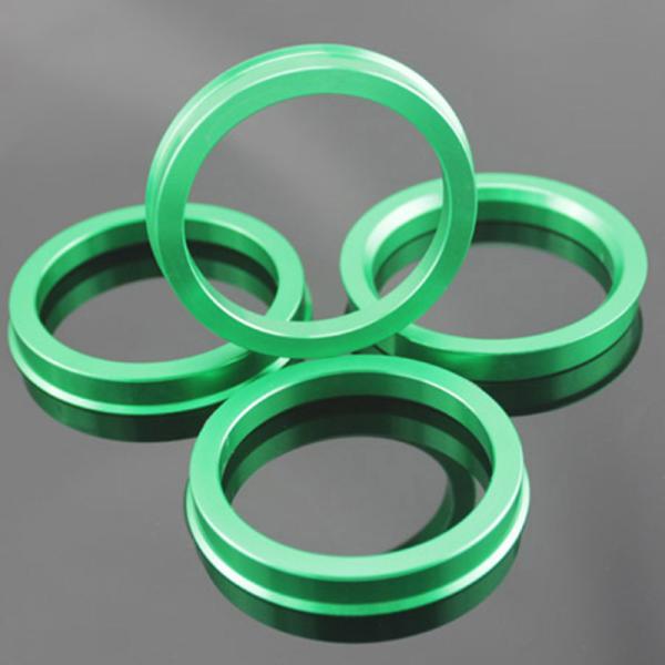 CNC Super Thin Aliuminum Wheel Hub Centric Rings With Anodize Coatings OD73.0 ID60.1