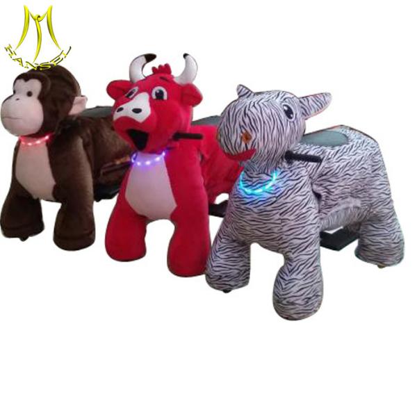 Hansel   plush animal electric scooter 4 seats ride on toy zippy pets ride