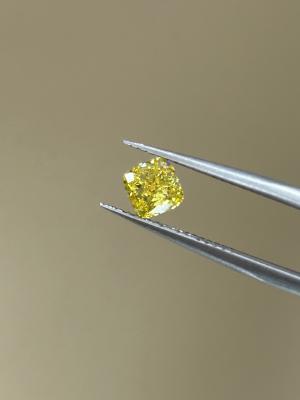 Cushion Lab Grown Diamonds IGI Certified Diamonds Lab Created Yellow Diamonds HPHT