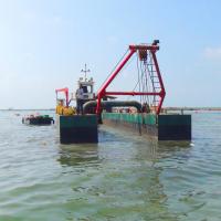 Dragueur à moteur diesel d'aspiration de coupeur pour la mer gauche Lagune de lac river
