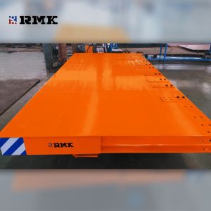 Промышленная нержавеющая сталь вагонетки переноса рельса 10T моторизовала