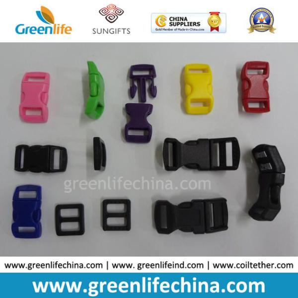 8.5x5.6x0.7mm Big Size Plastic Carabiner Hook Popular Military Colors