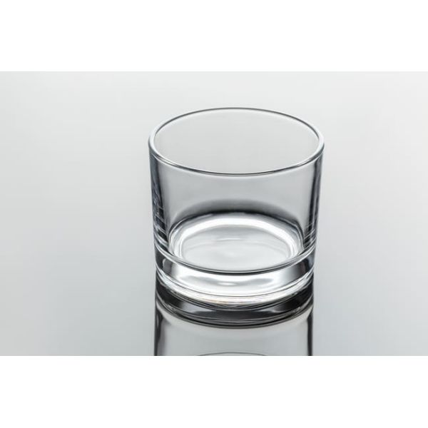 Modern Nordic Clear Glass Cylinder Vases Centerpieces Pressed 3.15 Inch Tall