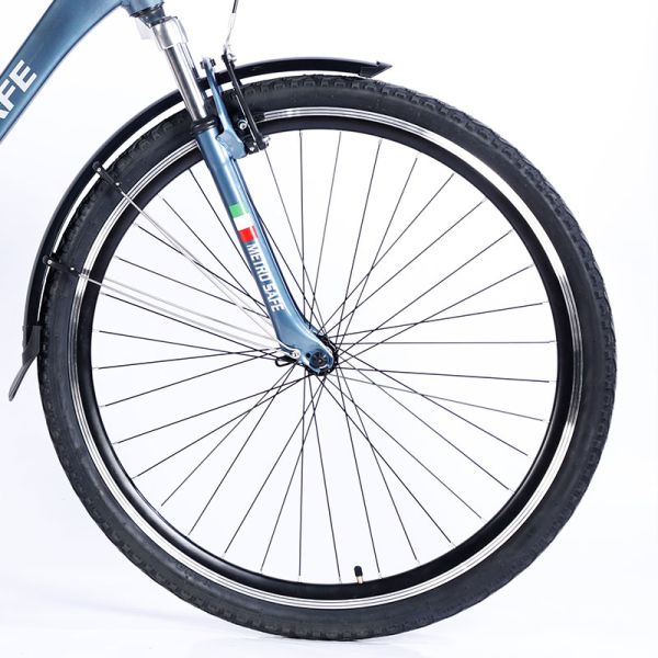 Мужской городской велосипед 700c с 24 скоростями и вилкой Al Crown Sus