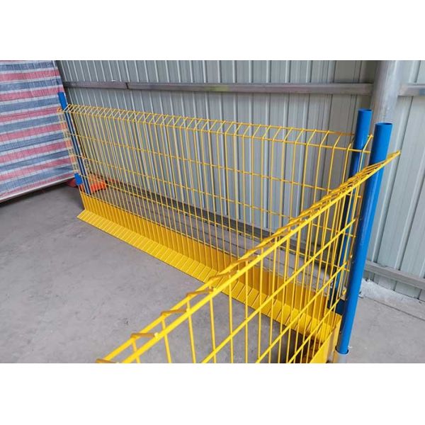 Temporary Construction Site Edge Protection Barrier Fence Waterproof Steel Wire Edge Protection Fence