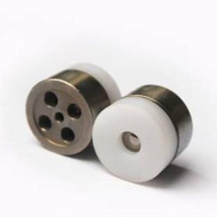 Válvulas cerâmicas de aço inoxidável da maneira dos acessórios um da válvula de Nonreturn da bola para a água Jet Loom
