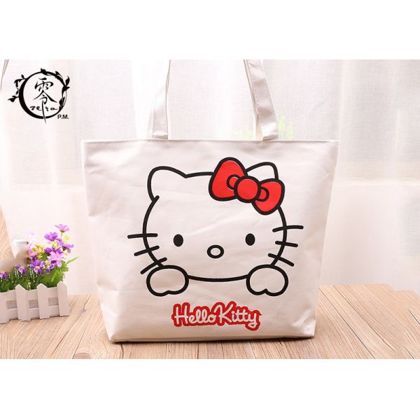 Canvas Simple Design Eco Friendly Bags , Organic Jute Reusable X-Large Grocery Tote Bags