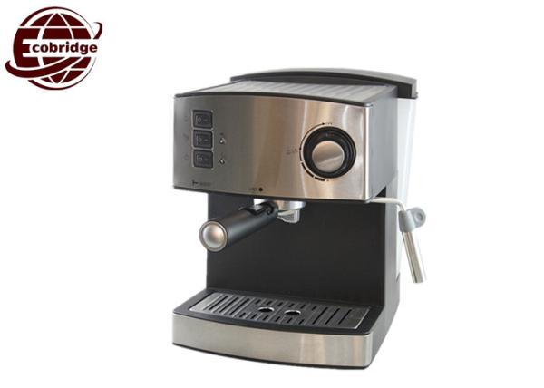 Electric Compact Espresso Machine OEM Home Black with 15 Bar 1.6 Liter 850W