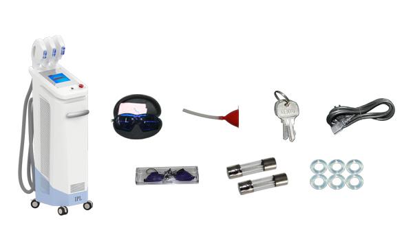 Salon Equipment IPL Photofacial Hair Removal Treatment Machine / IPL