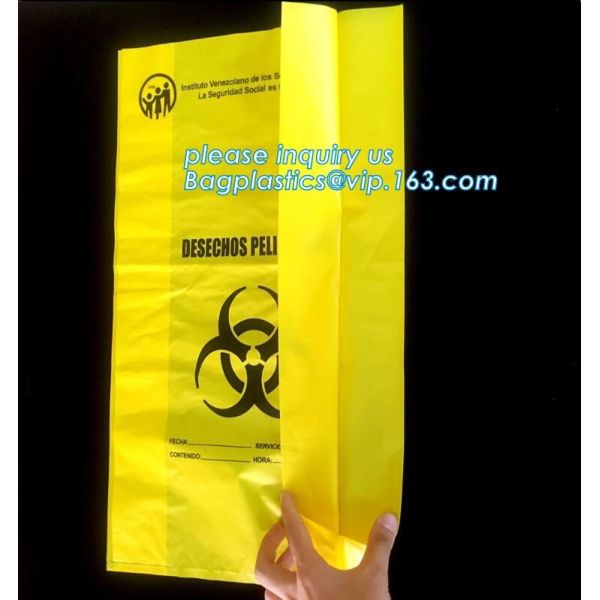 PE asbestos waste bags, Disposal Plastic Bag for Construction Waste, rubbish bag for asbestos fibers, bagplastics, bagea