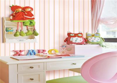 Pvc Vinyl Kids Bedroom Wallpaper Washable Soundproof With Foaming Tech