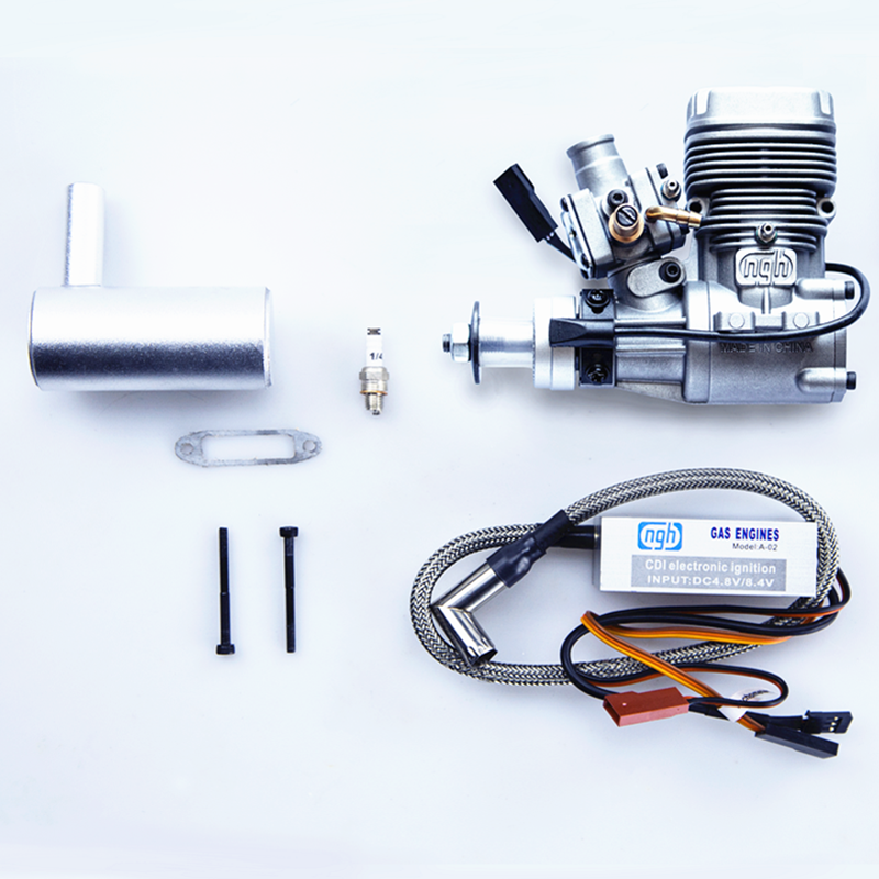 NGH 9cc 2-Stroke GT9pro Gasoline Engines Metal RC Aircraft Two Stroke 9