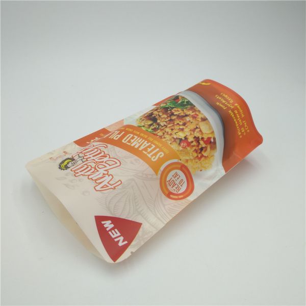 Glossy Colorful Plastic Pouches Packaging , Snack Food Packaging Bags For Chips