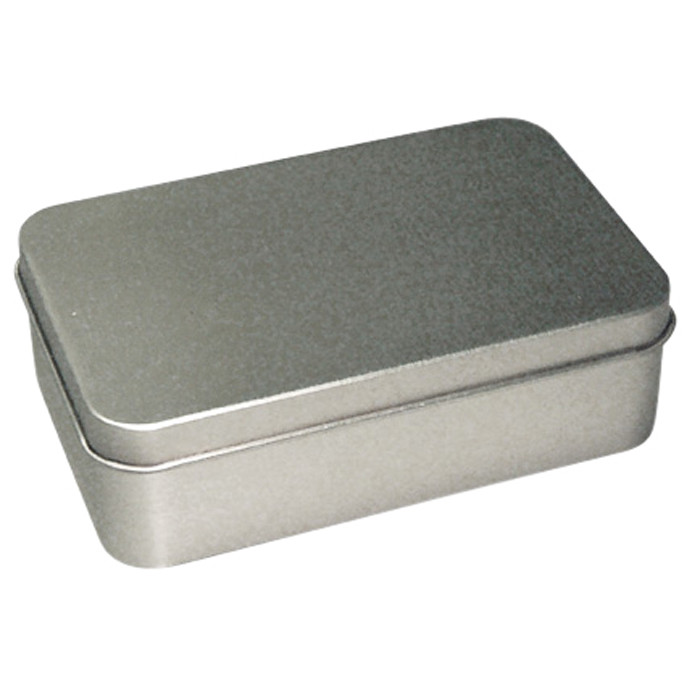 Food Grade Airtight Rectangular Tin Box For Candy / Cookie / Mint