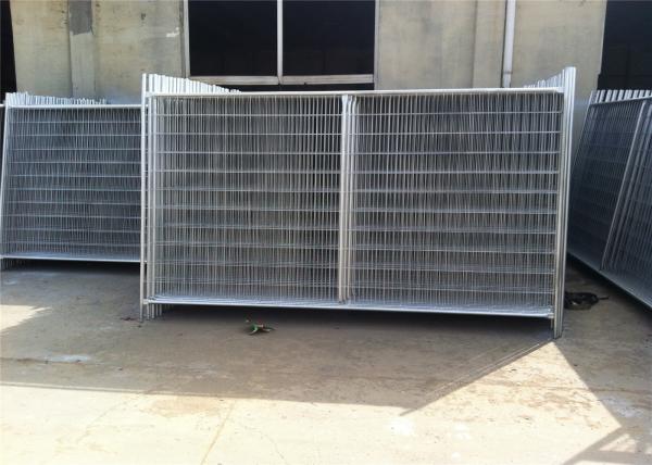 Professional Temp Fence Panels Free Standing Metal Fence 3.8mm Diameter