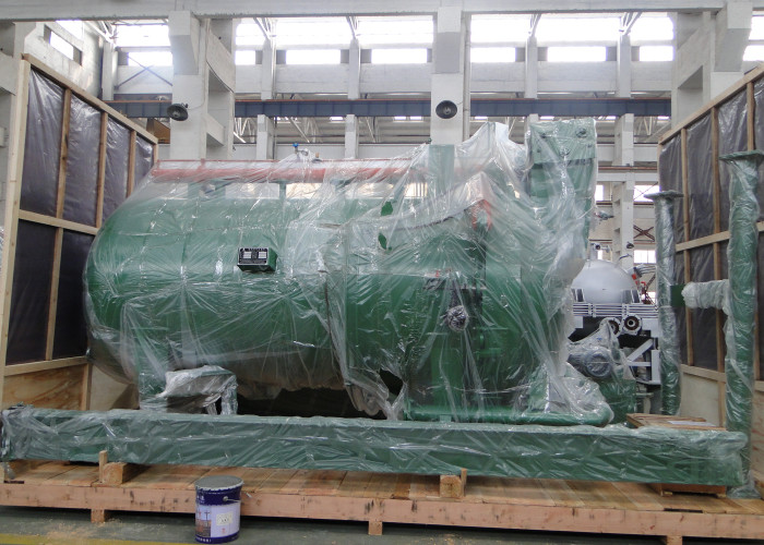 0.4Mpa Углеродистая сталь Горизонтальный фильтр для отбеливания листьев масла Автоматическое выгрузка остатков