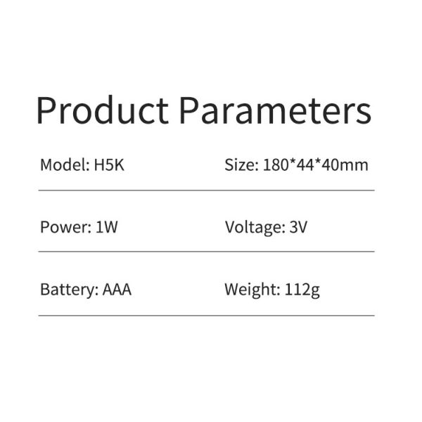 AAA Battery 112g 1W 3V Rechargeable Blackhead Vacuum Remover