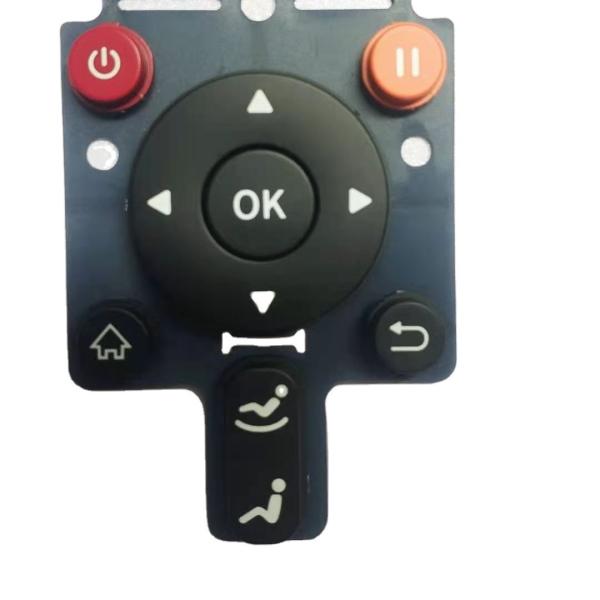 Teclado de borracha de silicone personalizado com retroiluminação para serviço de moldagem