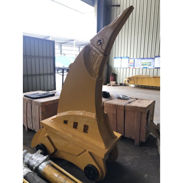 Yellow 60 Ton Excavator Ripper Tooth For SY500H Rock Arm