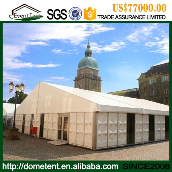 Aluminum Prefabricated Portable Wedding Party Tent / Outdoor Warehouse Tent