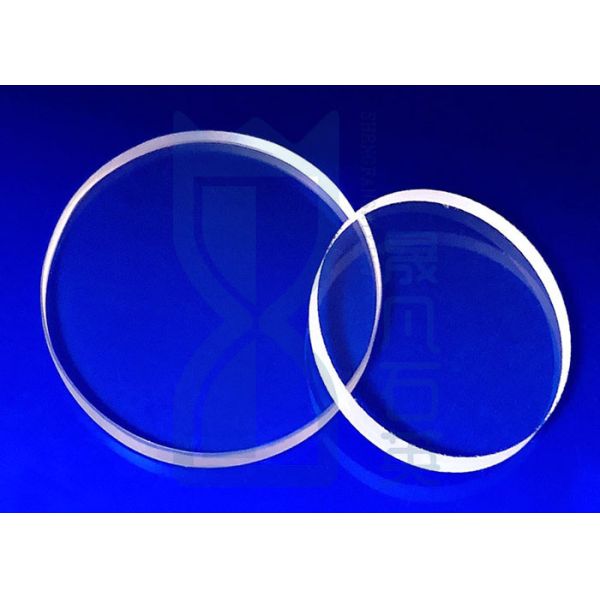 Коммерчески листовое стекл кварца, сплавленные смолотые стеклянные пластинки отполировало теплостойкое