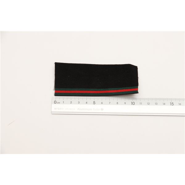 Custom Logo Polyester Rubber Band for Shoes Underwear Garment Jacquard Elastic Band