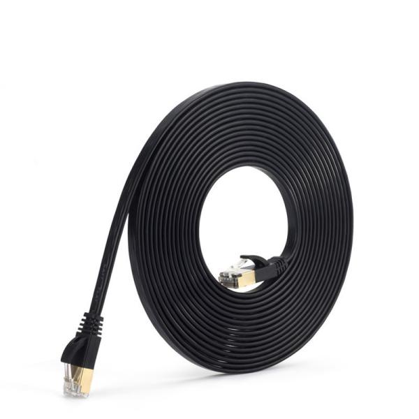 Cabo livre 1000ft do cobre Cat5e de Sheilded do cabo ethernet do oxigênio 32AWG 10G CAT5E