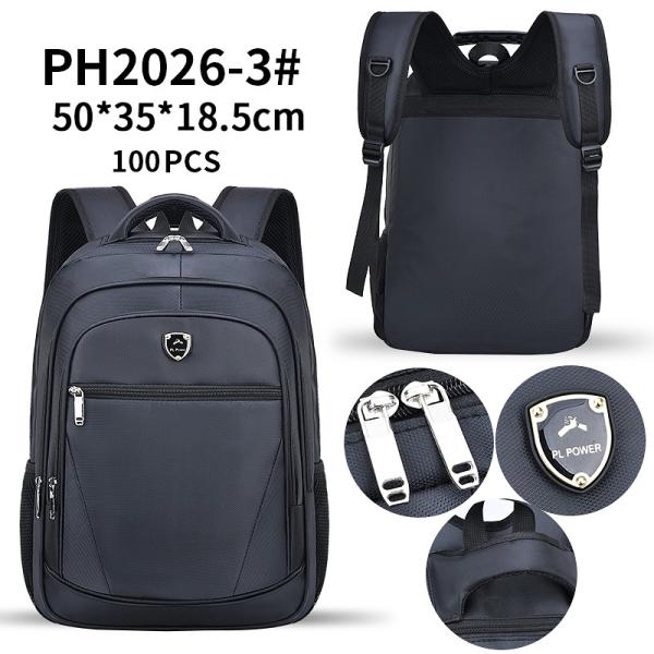 Men Business Casual Backpack Multifunction 19.5 Inch Laptop Bag