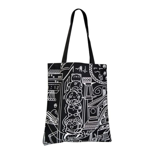 дама сумка Eco Tote хлопка холста 10oz 12oz 14oz дружелюбное