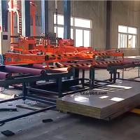 Máquina de carregamento e descarregamento elétrica configurável, com ecrã LCD, equipamento de manipulação industrial