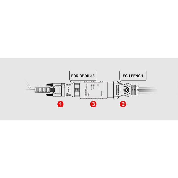 OBDSTAR P003 KIT Bench/Boot Adapter for Reading ECU CS PIN Working With OBDSTAR X300 DP/ X300 DP PLUS/ DC706/ X300 PRO4/