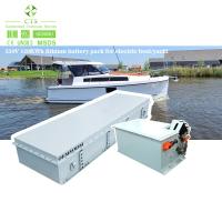 CTS Bateria elétrica de barco de alta tensão 530V 120kwh Lifepo4 Bateria