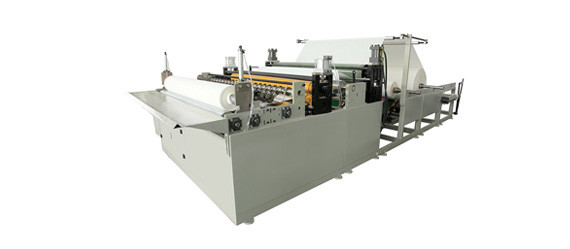 180 ～ 200meters/Min Toilet Roll Making Machine Jumbo Roll Slitting Machine 4KW