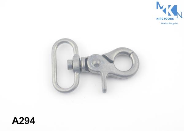 Metal Swivel Eye Bolt Bag Snap Hook Laser , Engrave Customized Logo