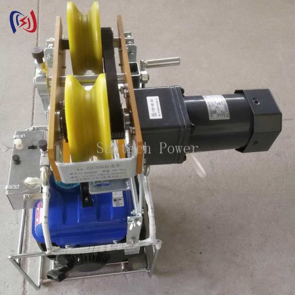 Self Moving Cable Winch Machine 350N Cable Pulling Machine