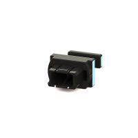 MPO Fiber Optic Adapter Duplex 8 Ports With Flangeless And Dust Cap