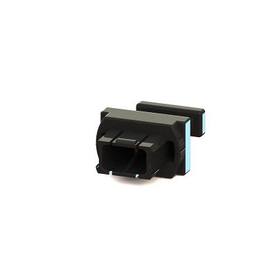 MPO Fiber Optic Adapter Duplex 8 Ports With Flangeless And Dust Cap