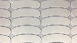 5mm Thick Silicone Rubber 70 Shore A Pad NBR EPDM NR Mat Treated Surface