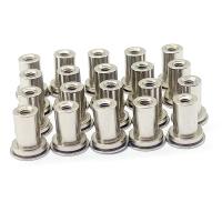 Cabecera de enchufe de acero inoxidable Nuez de barril M3 M4 M5 M6 M8 M10 Nuez de férula Cabeza plana