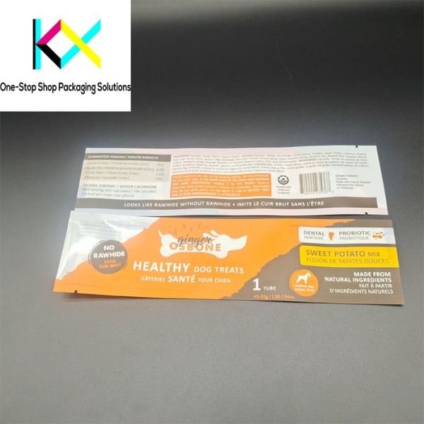 Transparent Window Plastic Pouch Bags Three Side Seal Pouches 110um