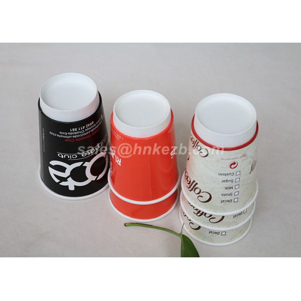 Eco Friendly 12oz Double Wall Paper Cup With Lid Takeaway For Hot Drinking