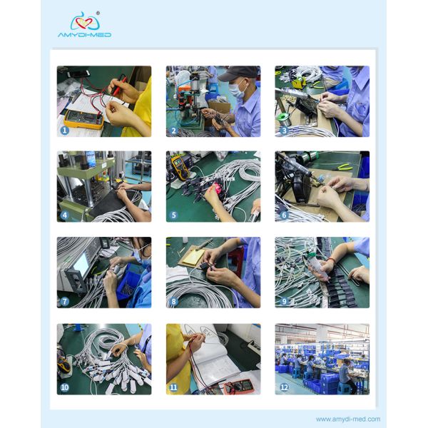 Adult Finger Clip SpO2 Sensor Philips MP40 VM8 8 Pin Surgical Supplies